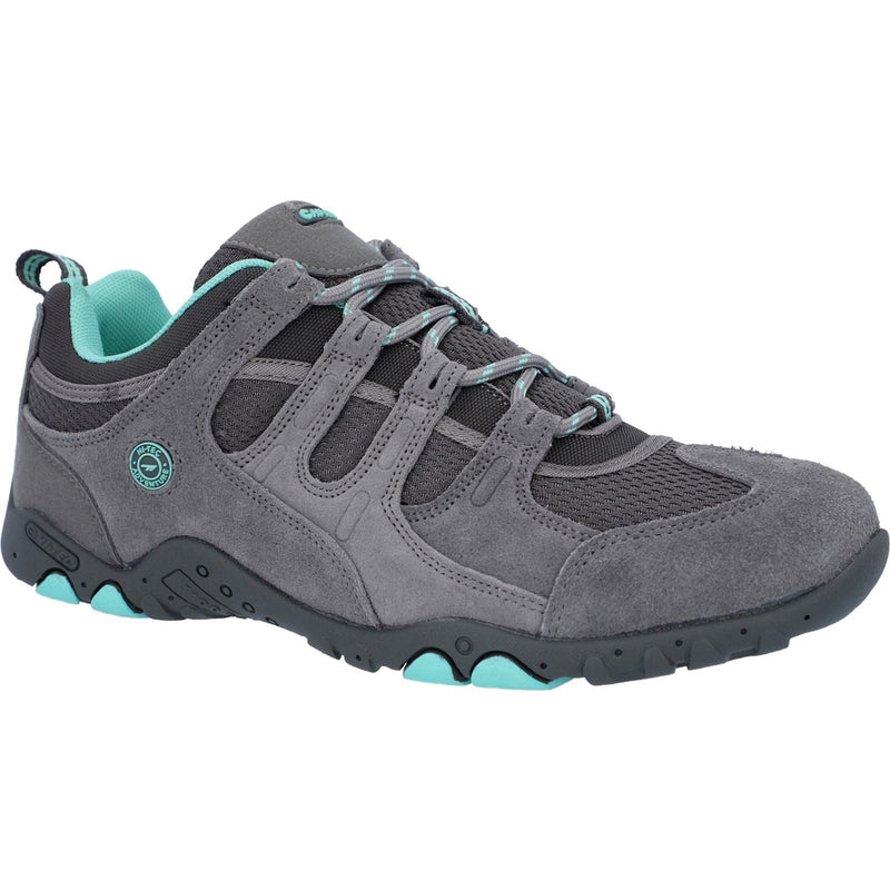 Hi-Tec Quadra II Suede Women's Grey/Mint Hiking Boots