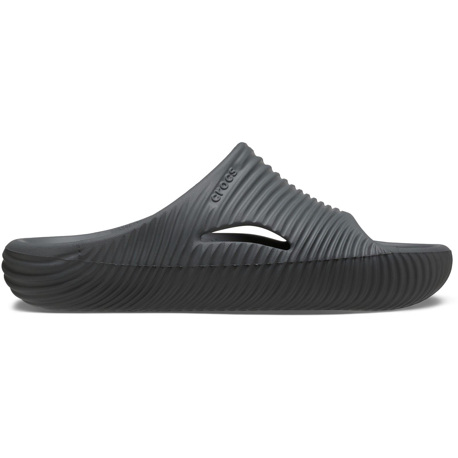 Crocs Mellow Tide Recovery Synthetic Slate Grey Slides