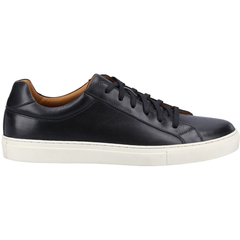 Hush Puppies Colton Leather Men's Black Trainers