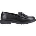 Hush Puppies Verity Kiltie Leather Women's Black Loafers