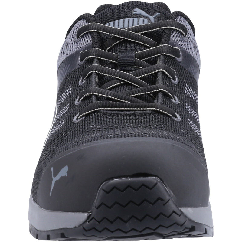 Puma Safety Elevate Knit LOW S1 Textile Black Safety Trainers