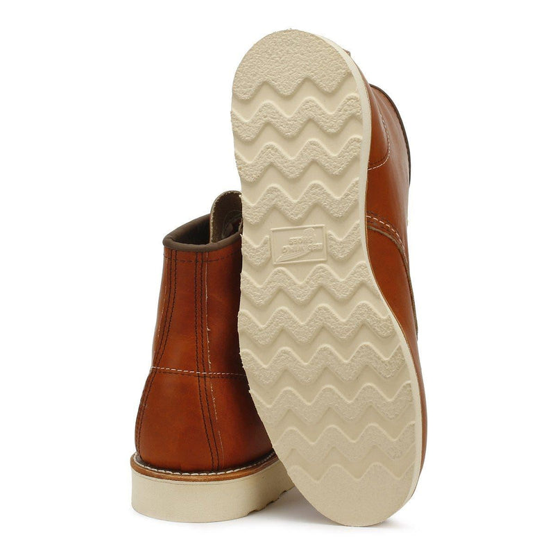 Red Wing 875 Heritage Work 6 Inch Moc Toe Oro Legacy Men's Tan Boots