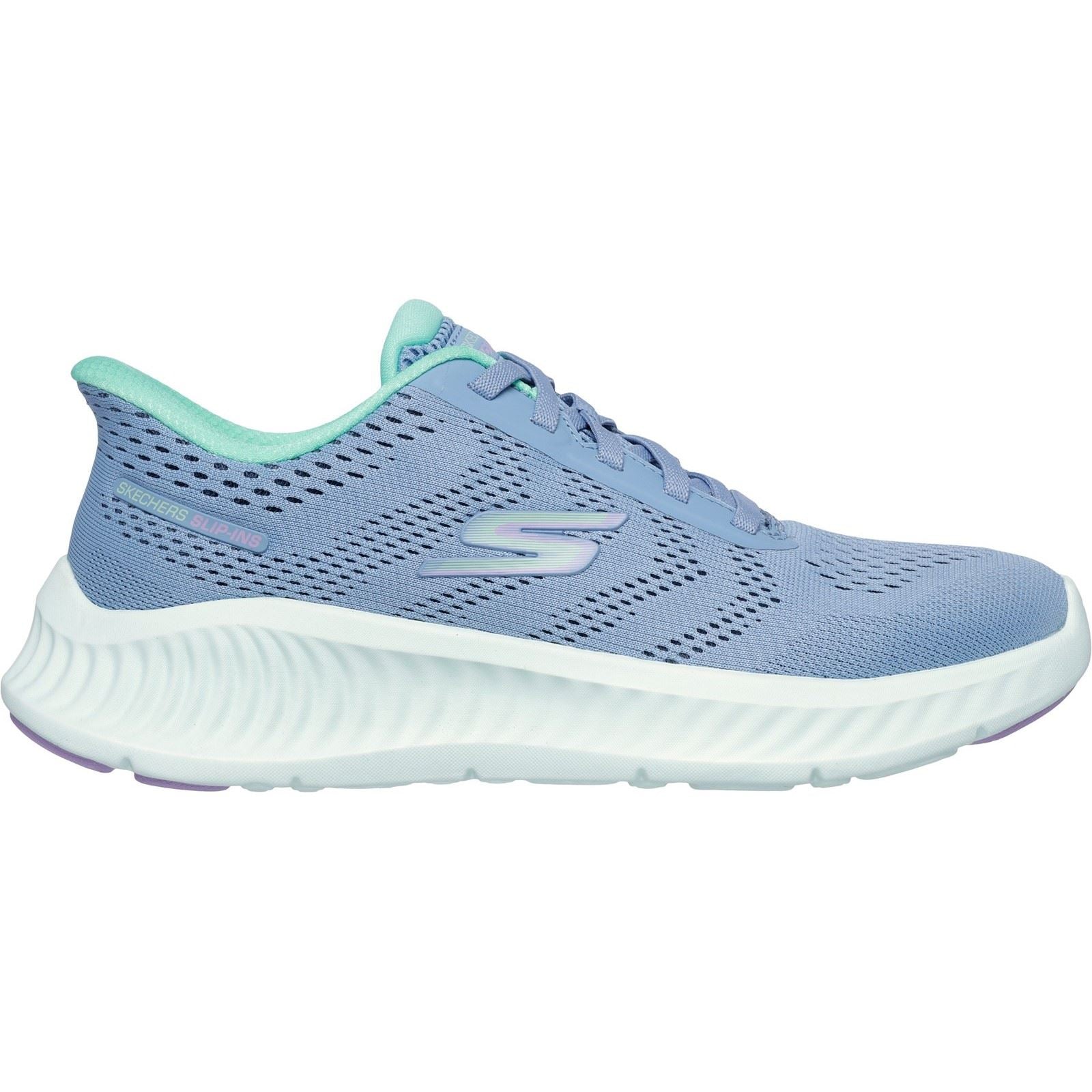 Skechers Go Walk Now Khloe Textile Women's Blue/Green Trainers