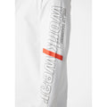 Helly Hansen Workwear Logo Longsleeve Cotton Men's White T-Shirt
