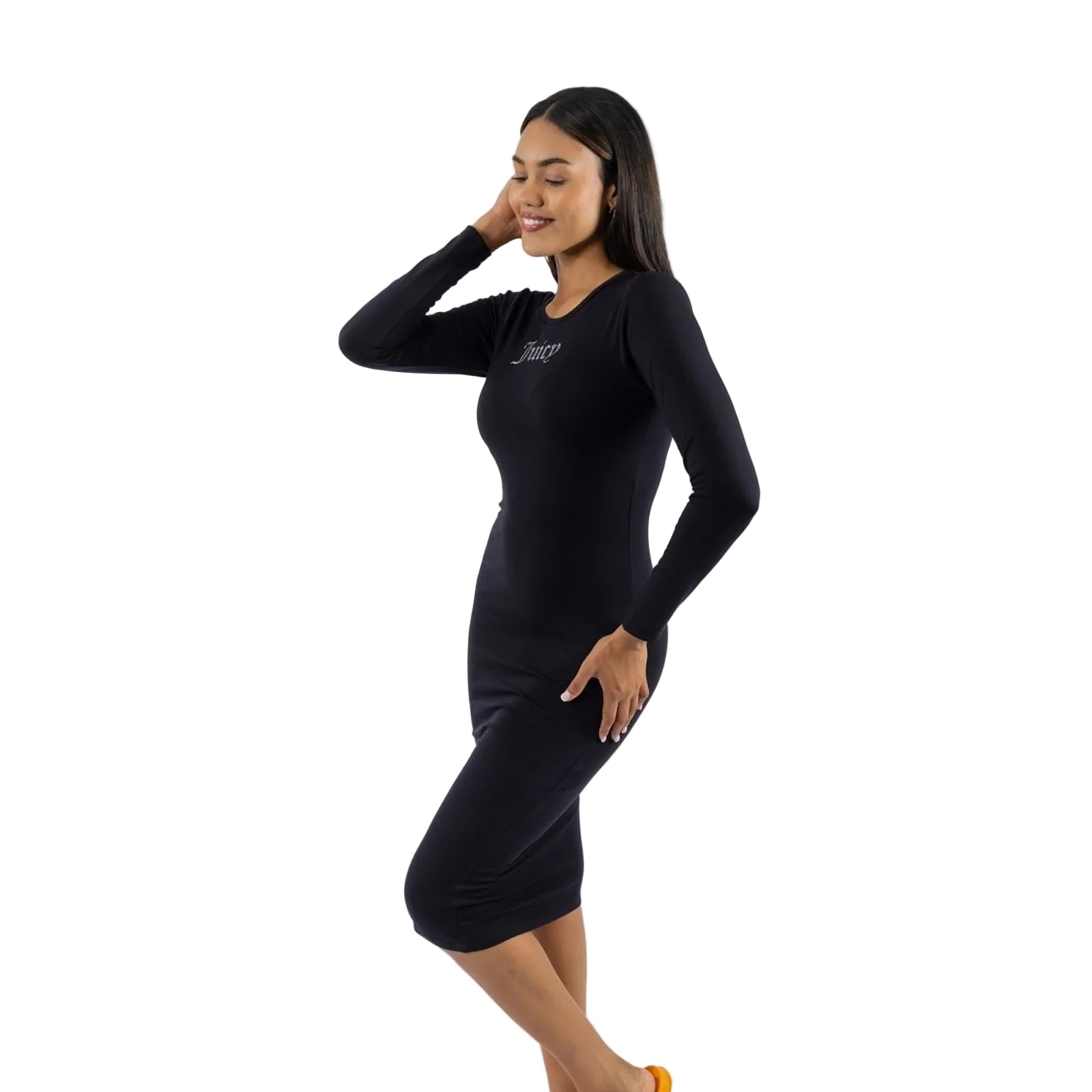 Juicy Couture Dizzie Modal Women's Black Casual Dress