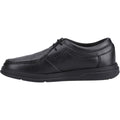 Hush Puppies Ronan Mocc Leather Youth Black Moccasins Shoes