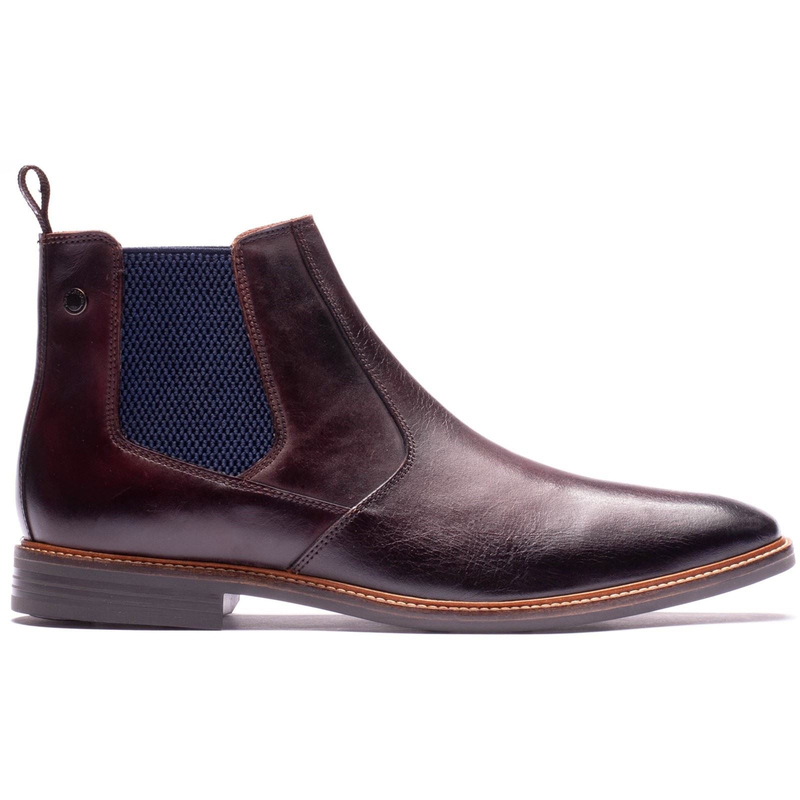Base London Kensington Leather Men's WASHED BROWN Boots