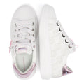Karl Lagerfeld Kapri NFT Plexi Pendant Leather Women's White/Lilac Trainers