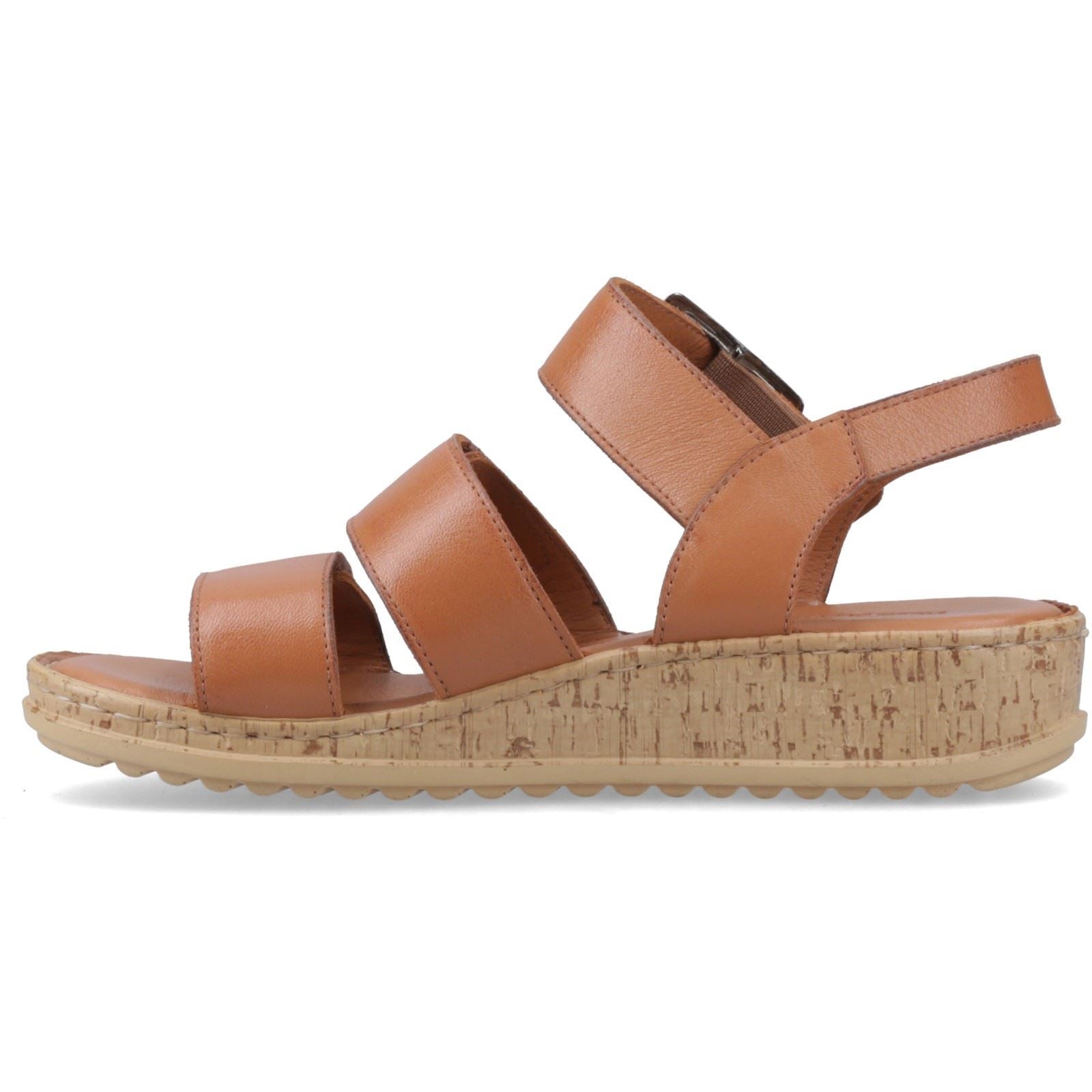 Hush Puppies Eliana Sandal Leather Women's Tan Sandals
