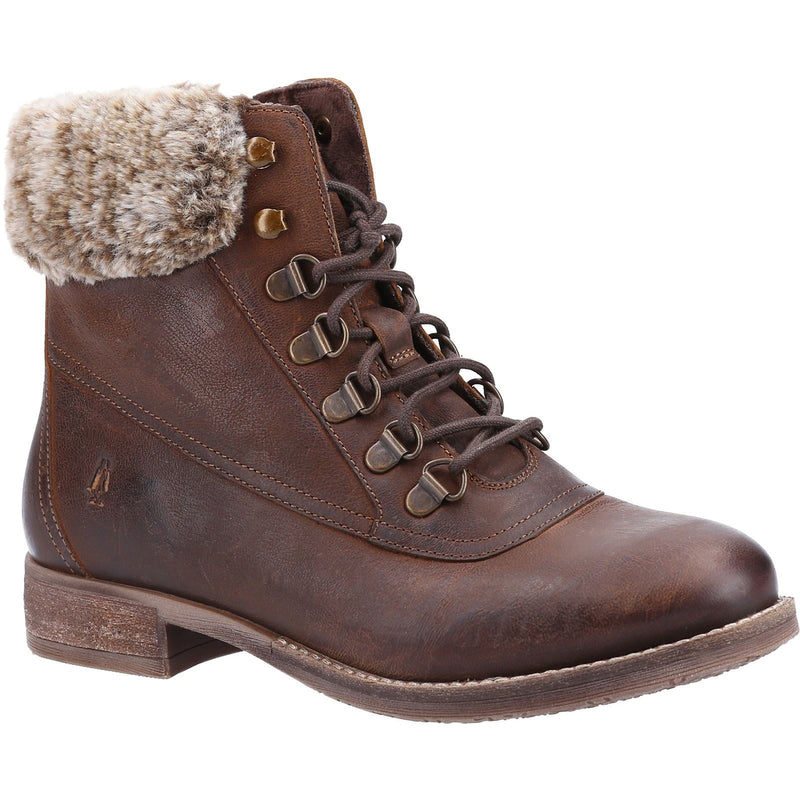 Hush Puppies Effie Faux Fur Women's Brown Boots