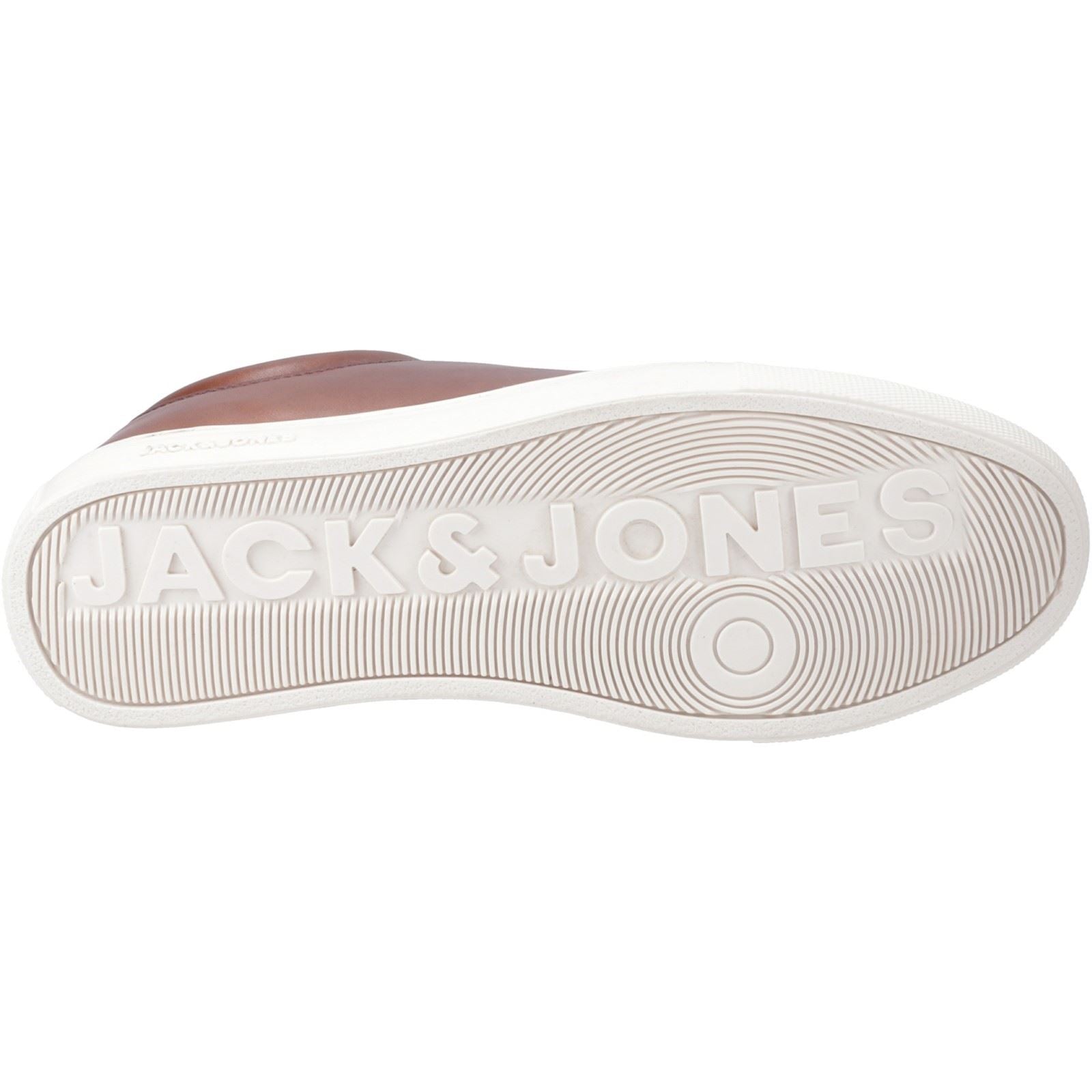 Jack & Jones Galaxy Leather Men's Cognac Trainers