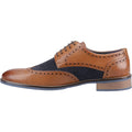 Hush Puppies Dustin Leather/Suede Men's Tan/Navy Brogues Shoes