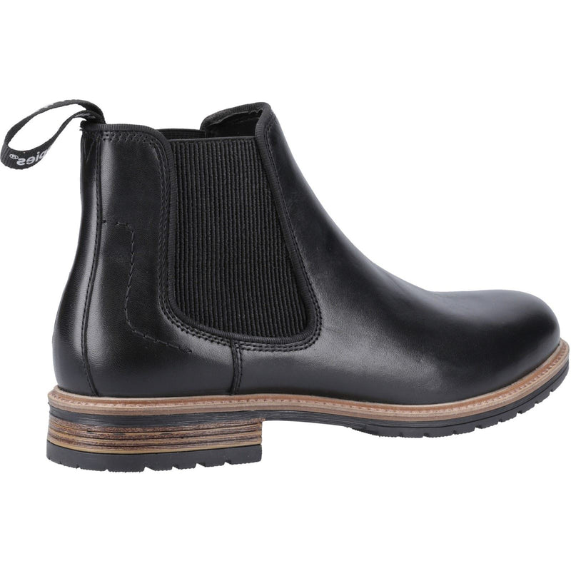 Hush Puppies Russell Leather Men's Black Boots