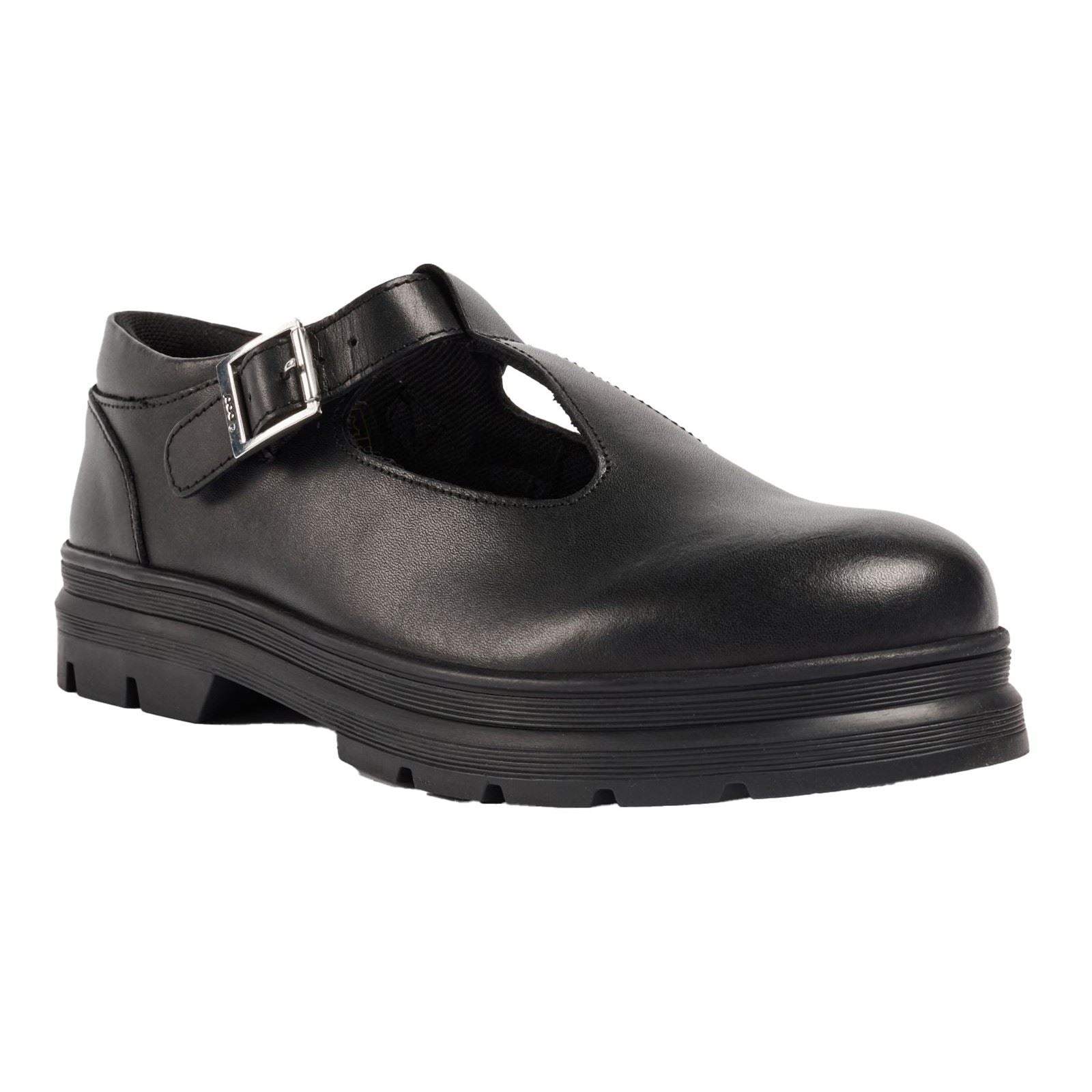 Pod Emilie Faux Leather Youth Girl's Black Shoes