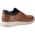 Pod Holden Leather/Textile Men's Cognac Trainers