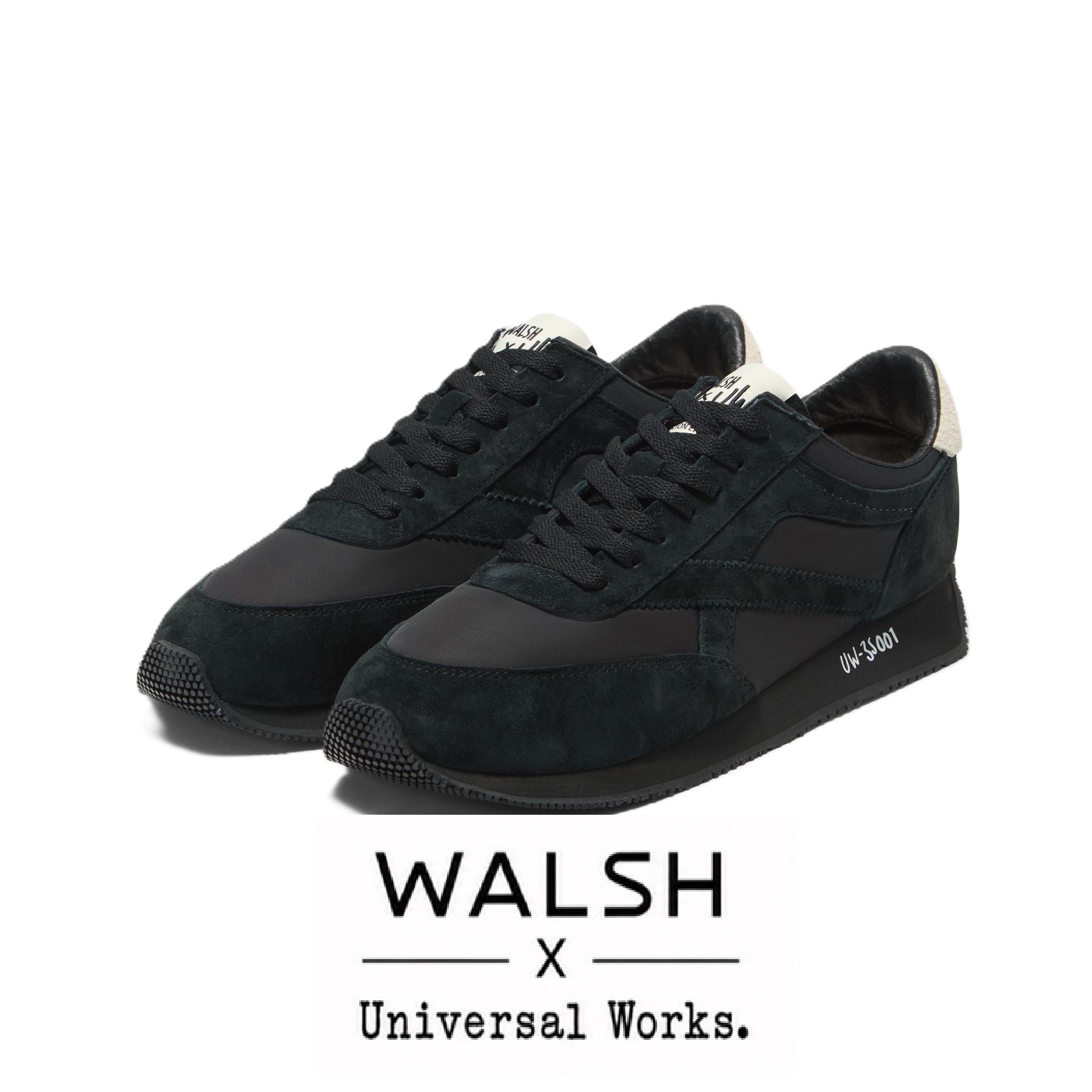 Walsh Tornado Men's Black Trainers