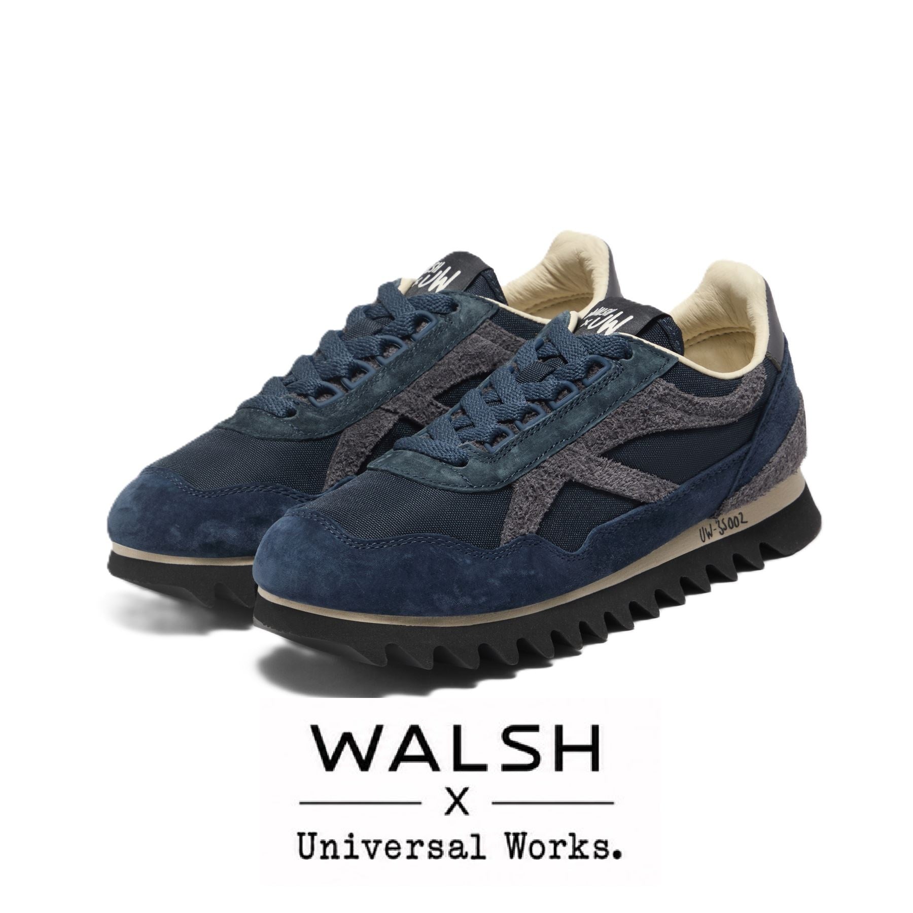 Walsh Ensign Men's Navy Trainers