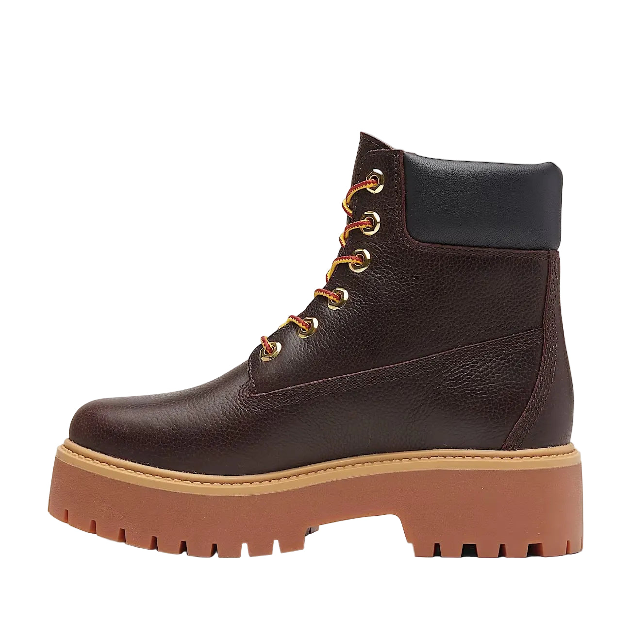 Timberland Stone Street Espresso 6 Inch Leather Women's Dark Brown/Black Boots