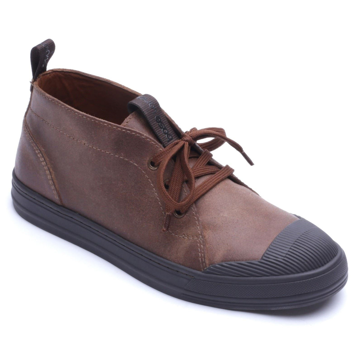 Base London Rise Leather Men's Tan Ankle Boots