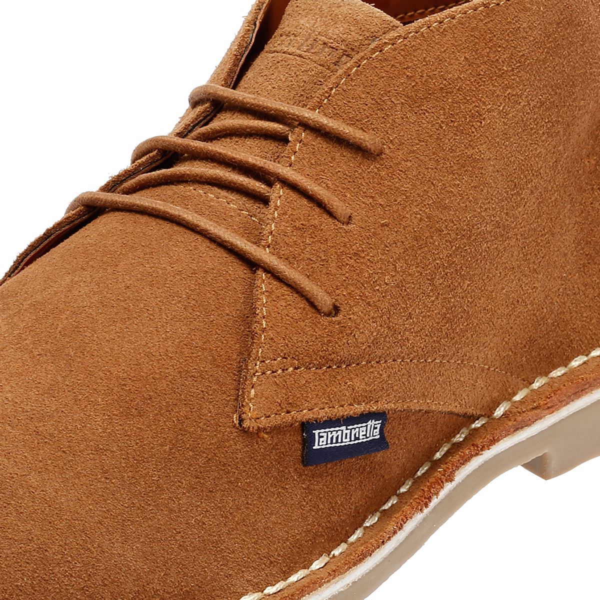 Lambretta Chiswick Suede Men's Tan Boots