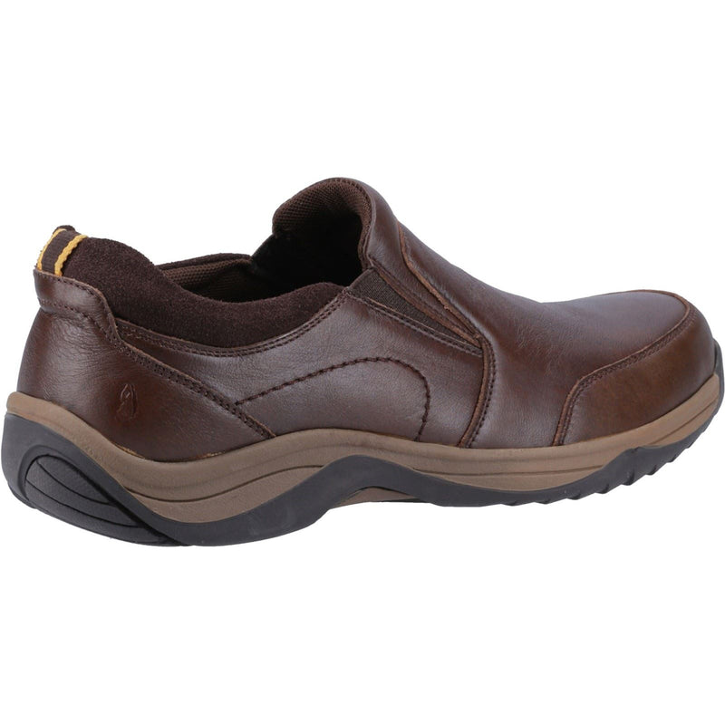 Hush Puppies Donald Leather Men's Coffee Moccasins Shoes