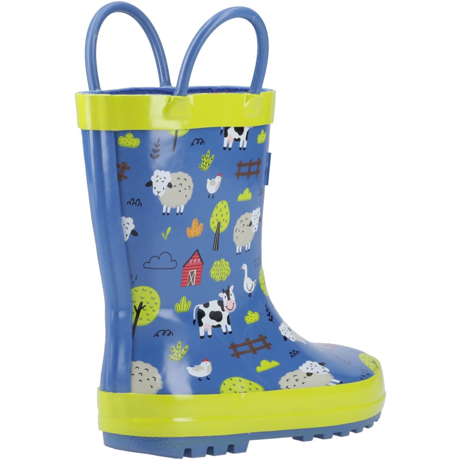 Cotswold Puddle Rubber Unisex Kid's Farm Wellington Boots