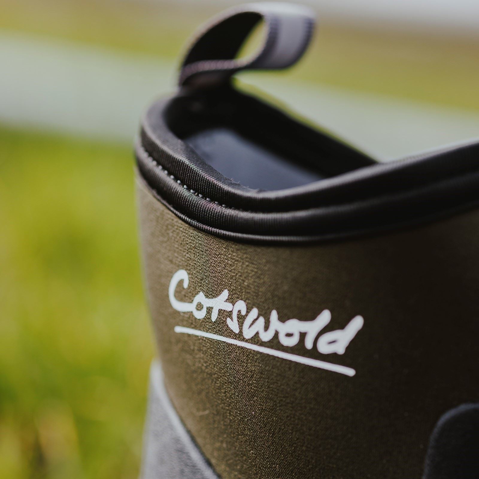 Cotswold Winfield Short Rubber Men's Green Wellington Boots