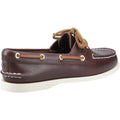 Sperry Authentic 2 Eye Leather Men's Brown Boat Shoes