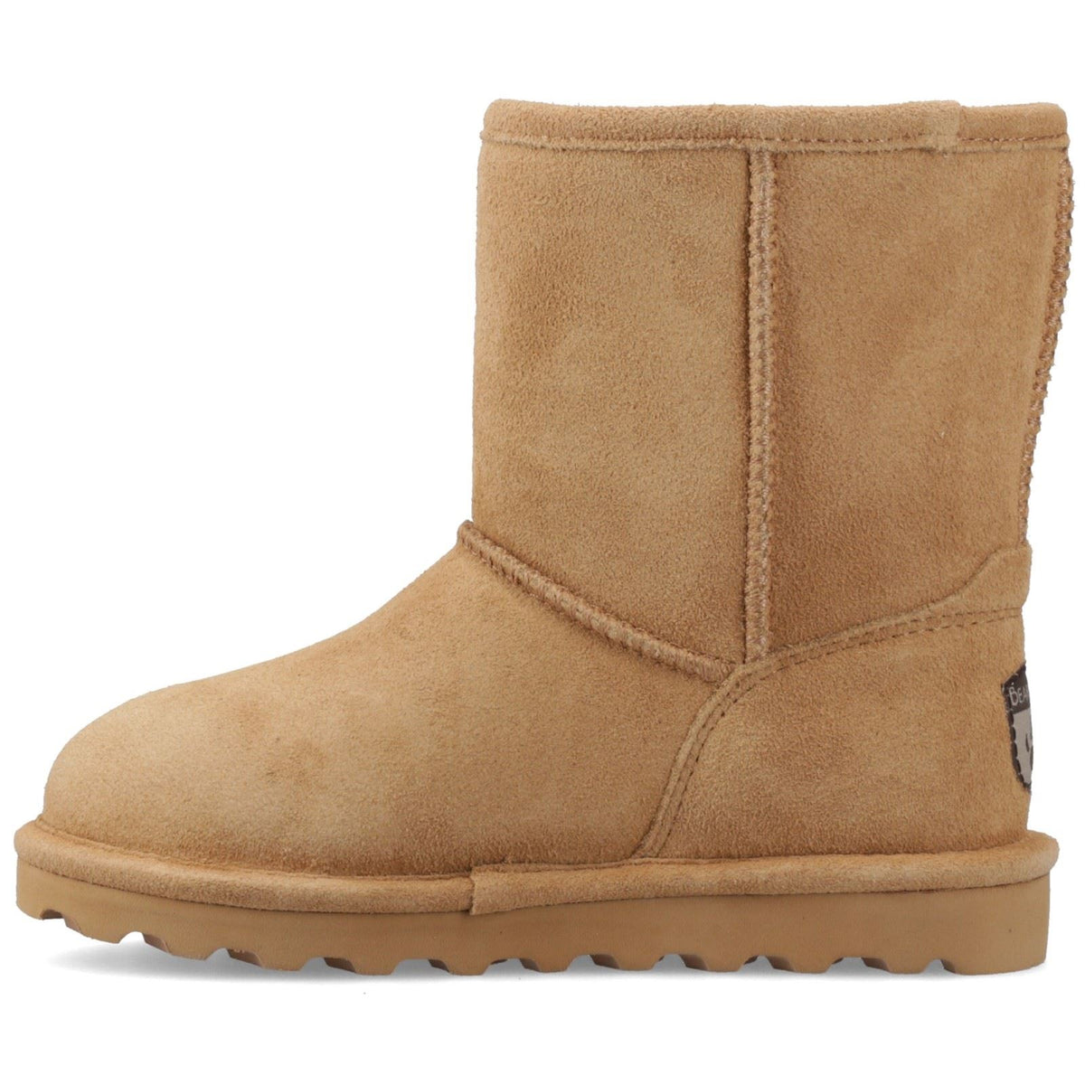 Bearpaw Elle Girls Suede Girl's Coffee Winter Mid Calf Boots