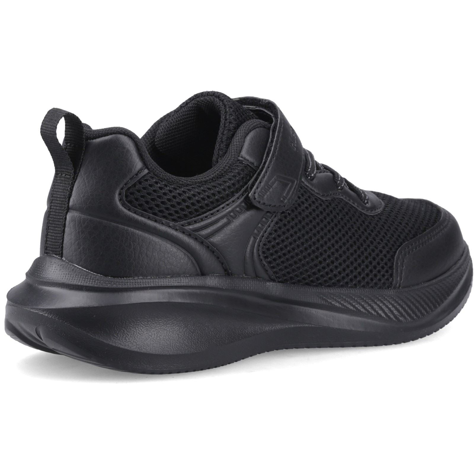 Hush Puppies Marty Textile Black Trainers