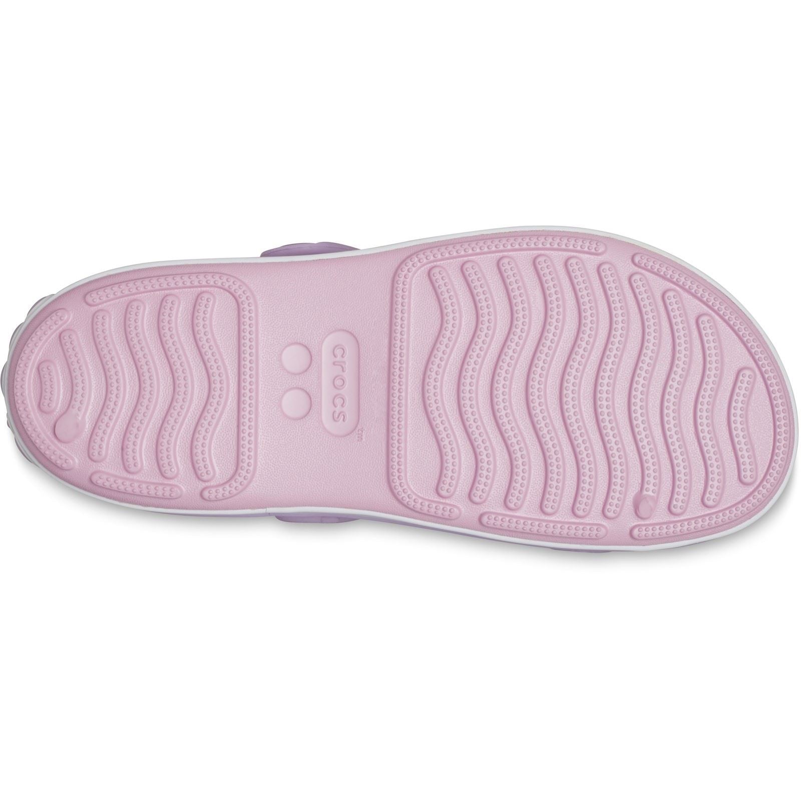 Crocs Kids Crocband Play Synthetic Ballerina/Lavender Sandals