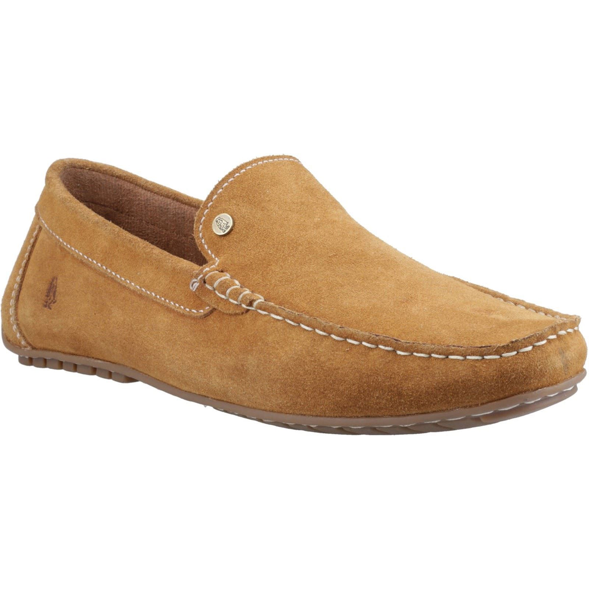 Hush Puppies Ralph Suede Leather Men's Tan Loafers