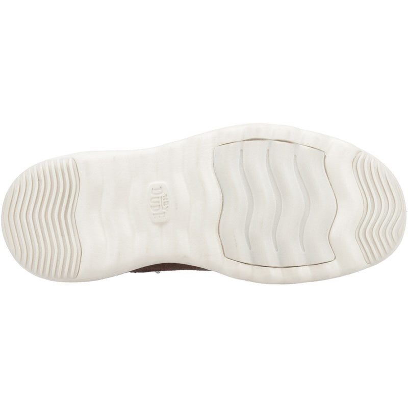 HEYDUDE Branson Leather Women's Coffee Boots