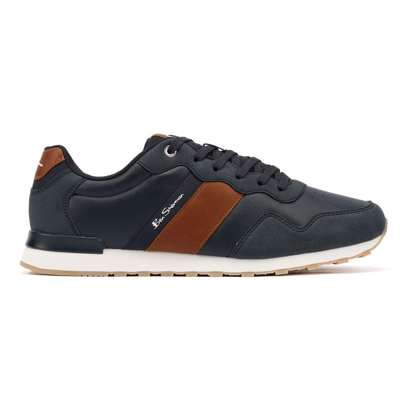 Ben Sherman Owen Retro Men's Navy/Tan Trainers