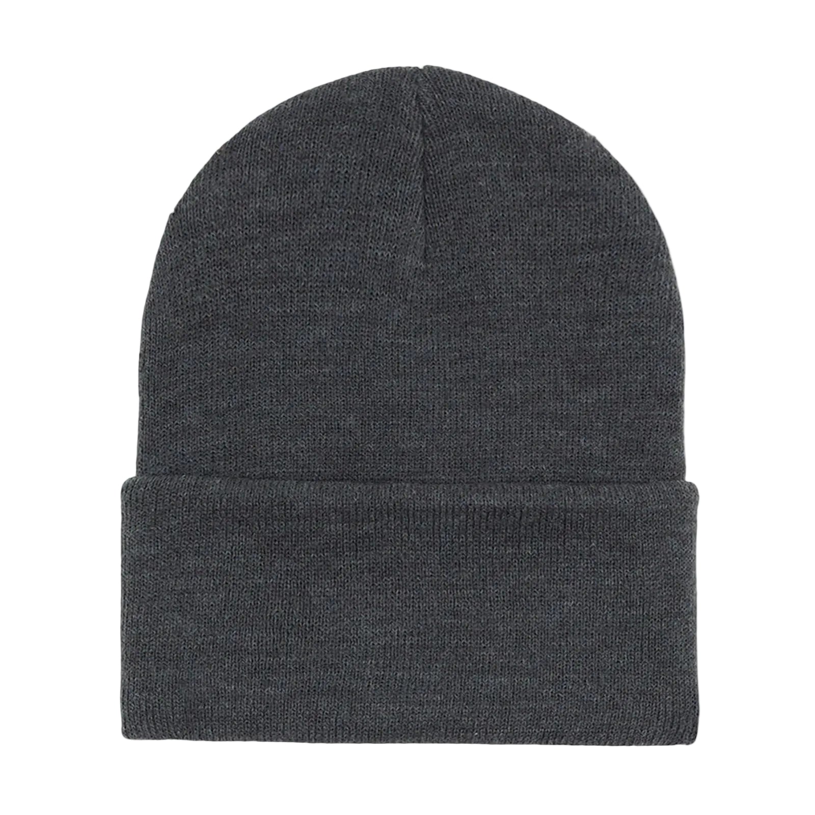 Dickies Acrylic Cuffed Grey Beanie Hat