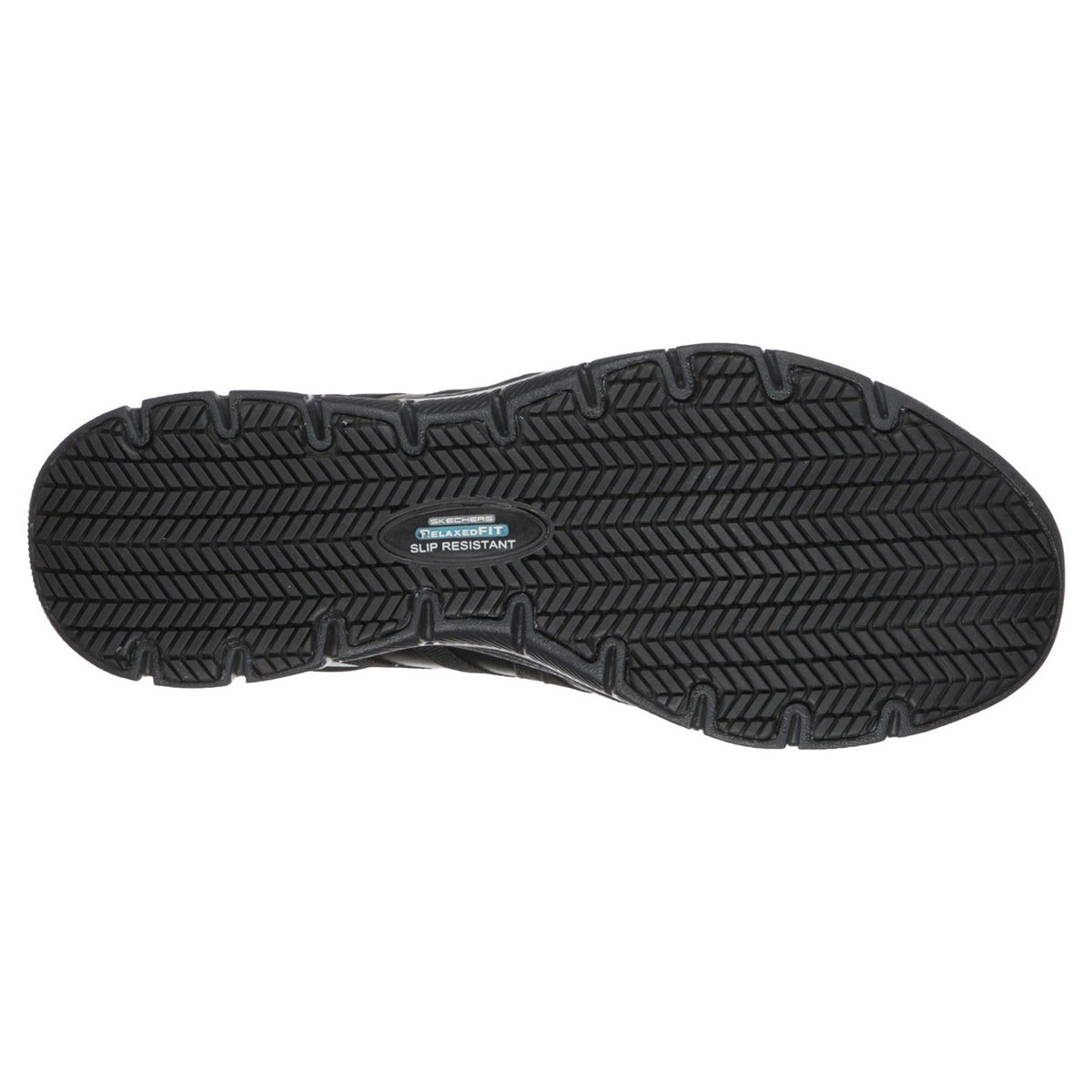Skechers Workwear Ghenter Dagsby Leather Women's Black Trainers