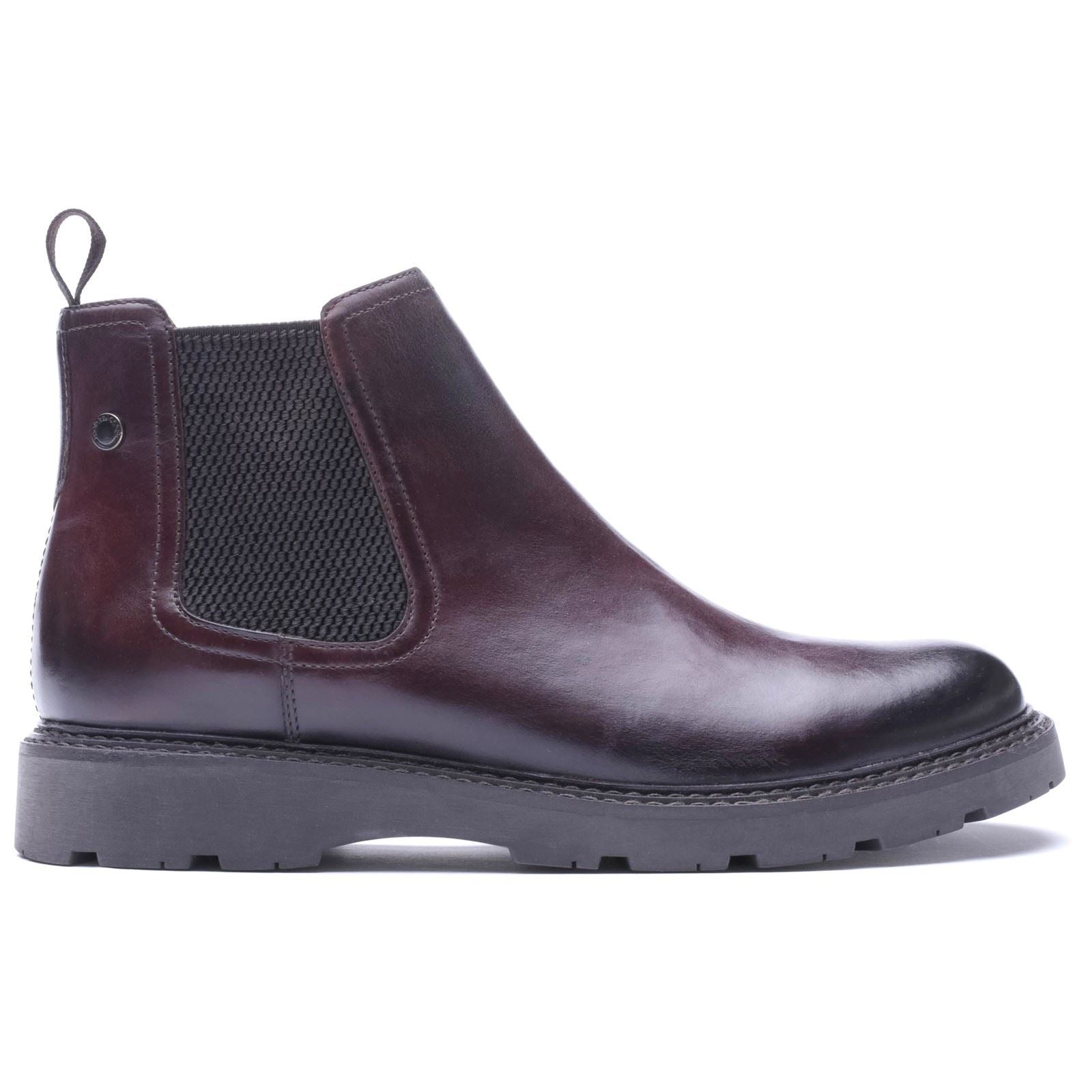 Base London Echo Leather Men's WASHED BROWN Boots