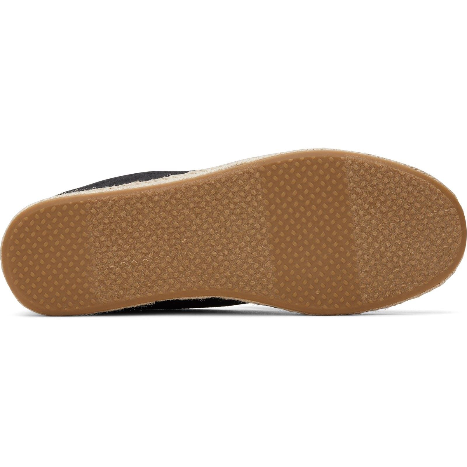 TOMS Carolina 100% Cotton Women's Black Espadrilles