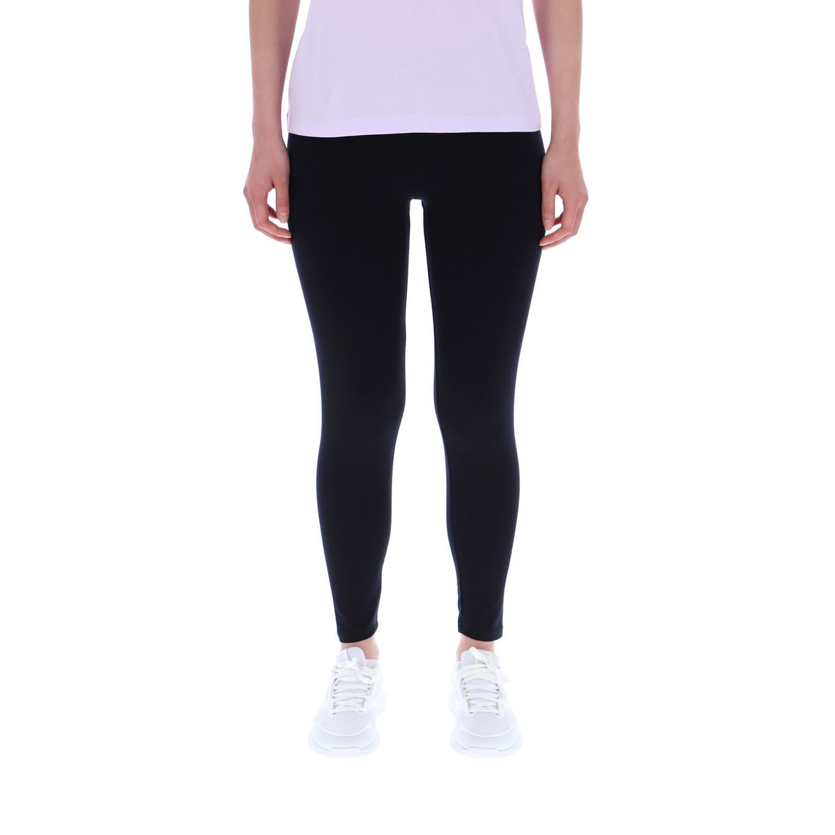 Reebok Brie Small Logo Legging Women's Black Sports Leggings