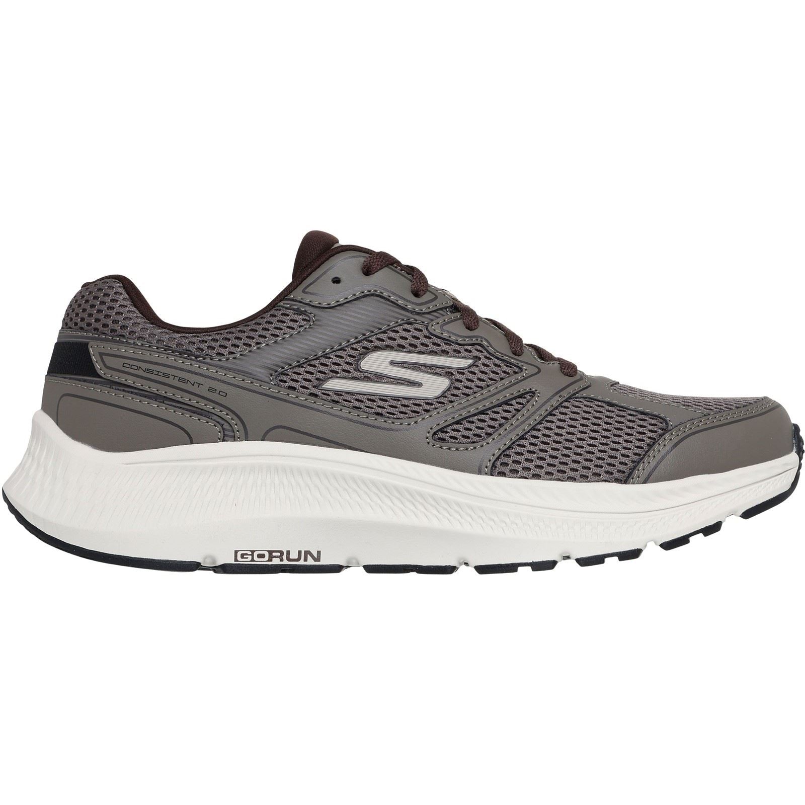 Skechers Go Run Consistent 2.0 Mapleton Leather Men's Brown Trainers