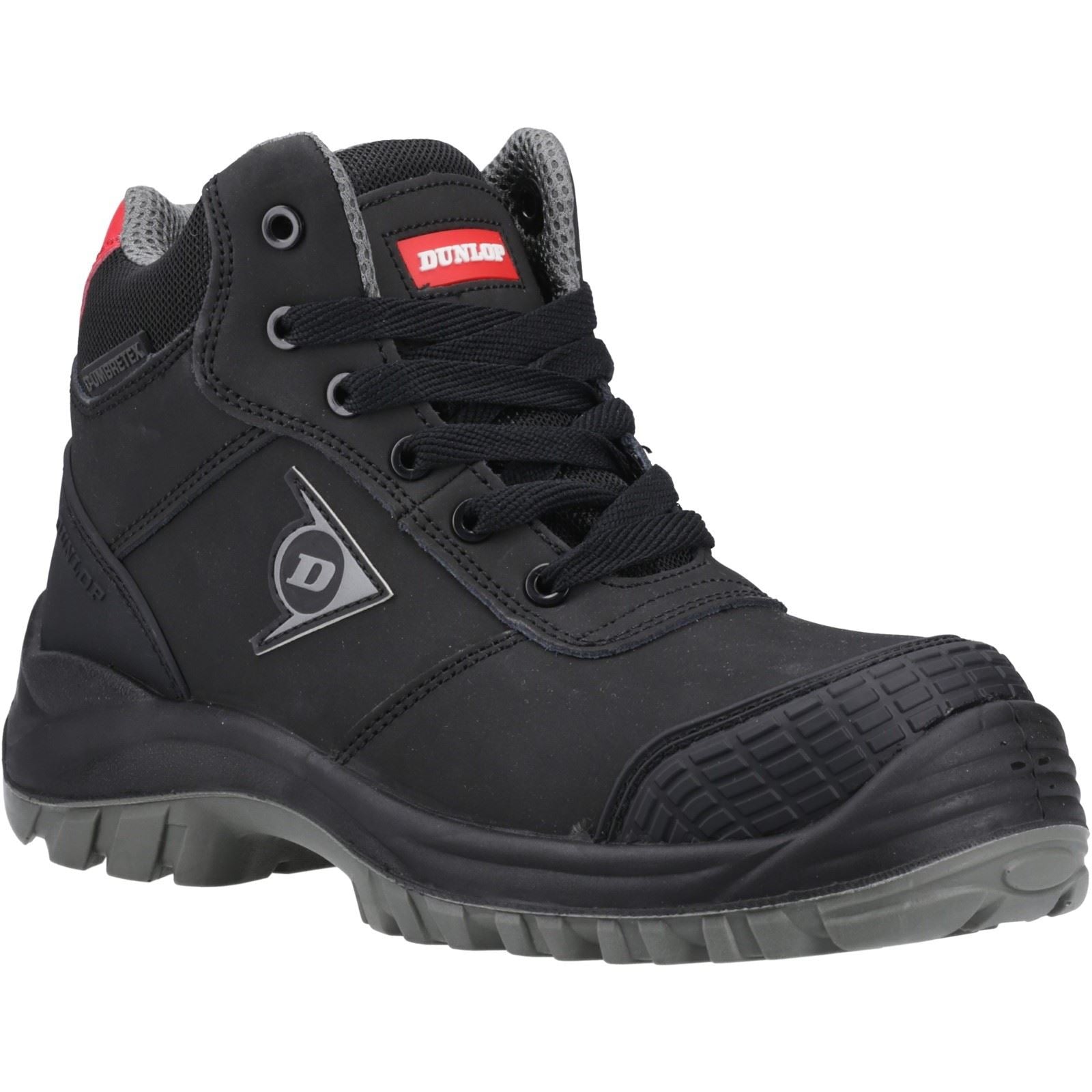 Dunlop First One Adv Titan Nubuck Men's Black/Red Safety Boots