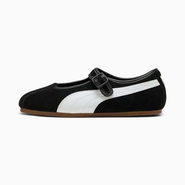 Puma Tacklette Suede Women's Black/White Trainers