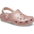 Crocs Classic Glitter Synthetic Quartz Clogs