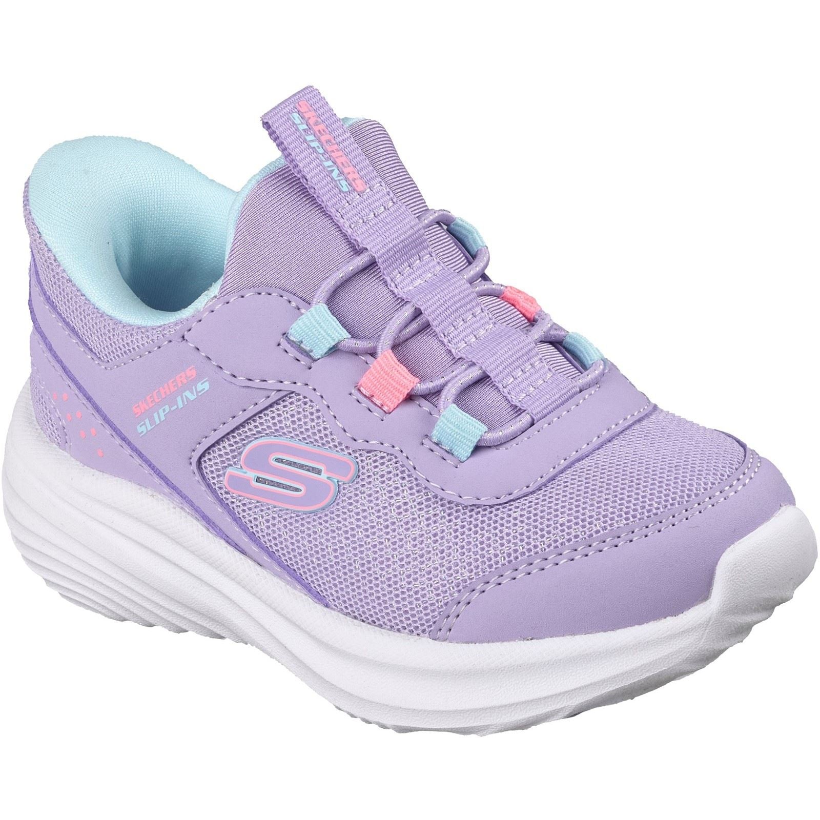 Skechers Bounder Pro Step One Lavender Trainers