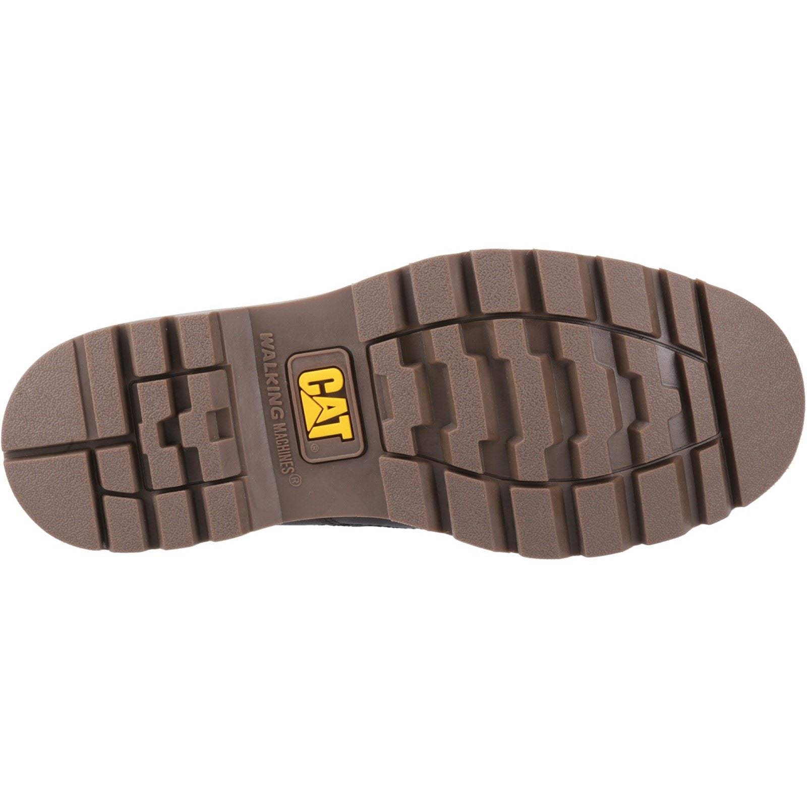 Caterpillar Colorado Moc Toe Low Leather Men's Dark Brown Lace-Up Shoes