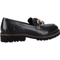 Hush Puppies Gianna Leather Women's Black Loafers