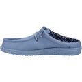 HEYDUDE Wally Slip Canvas 100% Cotton Men's Elemental Blue Slippers