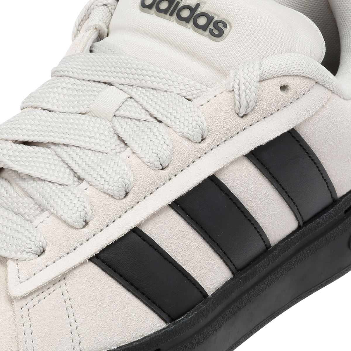 Adidas Grand Court Alpha 00s Grey/Black Trainers