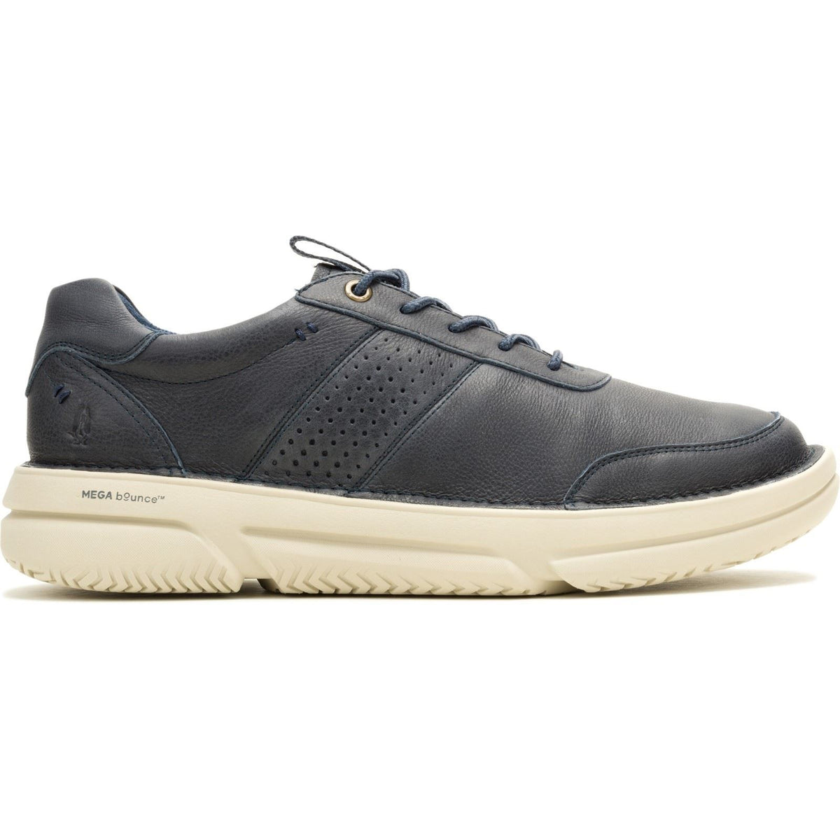 Hush Puppies Baylor Leather Men's Navy Trainers