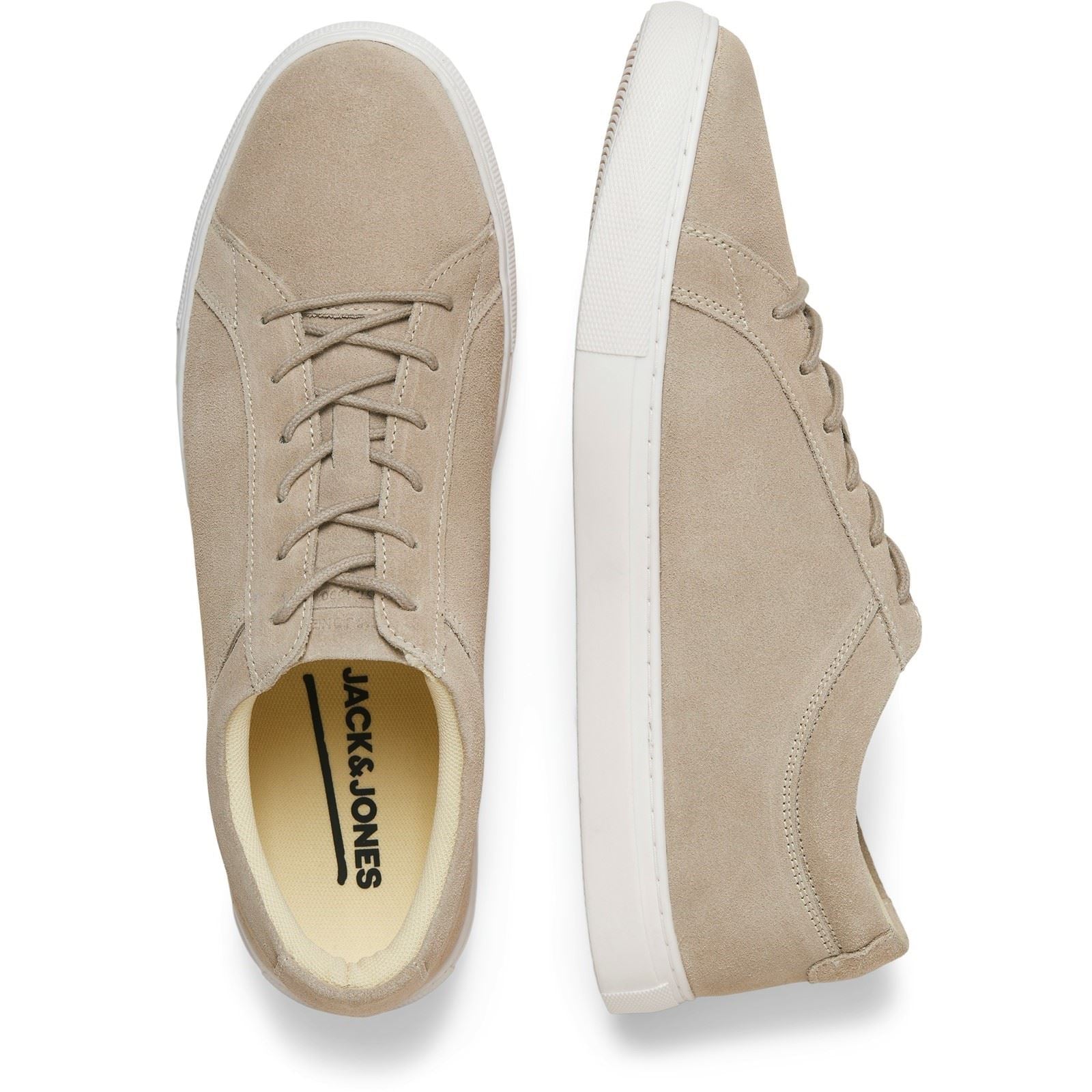 Jack & Jones Galaxy Suede Suede Men's Plaza Taupe Trainers